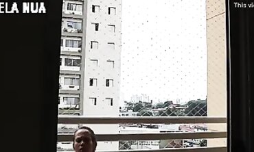Na Gives Her Boss Lady a Treat on the Apartment Balcony