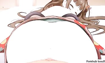 Anime Game Osanaduma: Hentai Blowjob with Big Dick