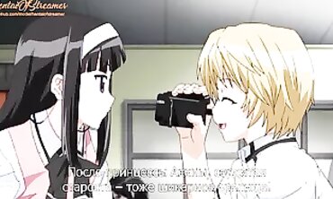 Uncensored Anime: Two Beauties Take a Big Dick at the Clinic