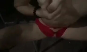 Public Night Fuck: Rough Sex and Spanking Outdoors