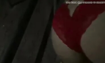 Public Night Fuck: Rough Sex and Spanking Outdoors
