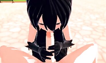 Akame Gets Pounded in 3D Koikatsu Hentai