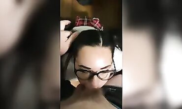 POV: College Bimbo Gets Deepthroated and Creampied