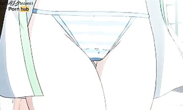 AnimationUncensored - Busty Teen's Dirty Mind in Public Toilet Stall