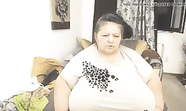Monster Granny Shows Off Her Booty