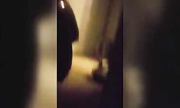 Hidden Cam Window Voyeurism: Taut Barely Legal Brunette