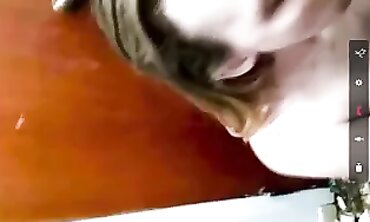 POV: Blonde Amateur Gets Face Fucked by Friend in Restroom