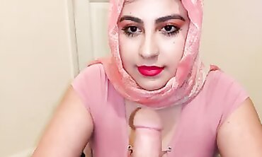 Muslim Daughter In Law Gives Stepdad A Surprise Blowjob And Rides His Big Dick