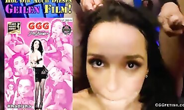 Latina Francys Belle Gangbanged in Double Penetration