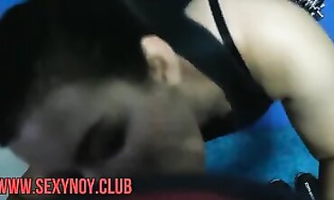 First Workout Blowjob Hookup With Protein Shake MILF