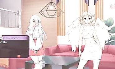 Pocket Waifu: Spiritual Enlightenment Anime Threesome