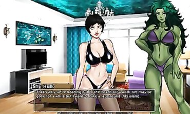 SexxyGaming in a Wild Threesome Creampie Adventure