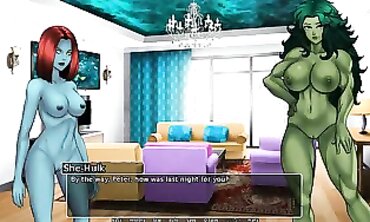 SexxyGaming in a Wild Threesome Creampie Adventure