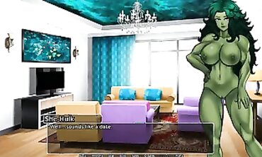 SexxyGaming in a Wild Threesome Creampie Adventure