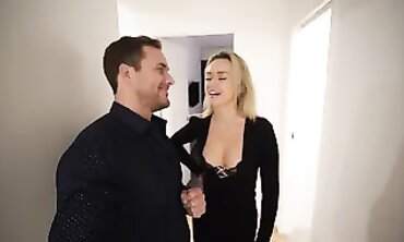 Blonde Babe's Virgin Pussy Stretched in Hardcore Double Penetration