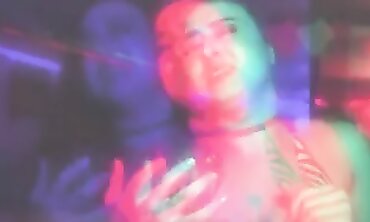 Allison Lambers Gets Fucked at a Trippy Outdoor Party