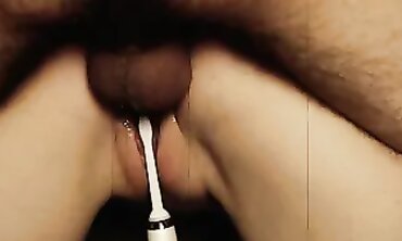 British Teen Babe Gets Rough POV Creampie After Intense Massage