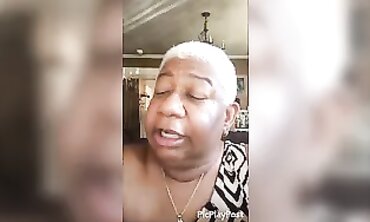 Luenell Shows Off Her Massive Mouth