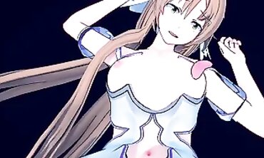 Asuna Gets Roughly Gangbanged in 3D Toon