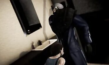 Nemesis Pounds Jill Valentine in 3D Remake