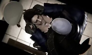 Nemesis Pounds Jill Valentine in 3D Remake