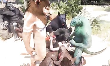 Mischievous Life / Ultra-kinky Gang Hookup with fresh bimboss HD