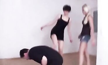 barely legal Girlfriend's Hardcore Femdom Supremacy