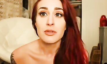 Curvy Ginger MILF Rides a Massive Black Dick