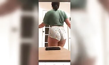 Hot Romanian Brunette Live on Facebook
