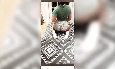 Hot Romanian Brunette Live on Facebook
