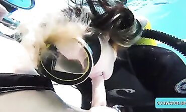 Monica Takes Jason's Thick Cock Inside the Pool