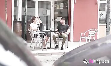 Mia Shows Off Her Pickup Skills With Street Newcomers