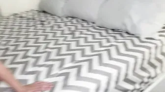 POV Rough Blowjob With Platinum-Blonde Stepdaughter Ellie Eilish