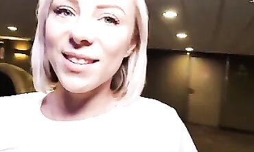 German Blonde College Girl Gets Hardcore in Motel