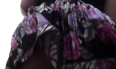 Stunning Ash-Blonde MILF Deep Upskirt Frontal View