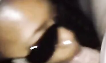 Black Milf Baybee Takes A Deep Interracial Blowjob