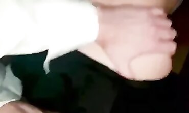 Busty MILF Secretary Gets Anal Fucked in Restaurant Toilet