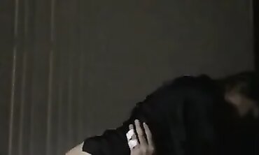 barely legal Asian Julie Hotty Hookup in African Silk Bathrobe