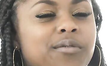 Ebony Stepdaughter Sucks Her Stepdad