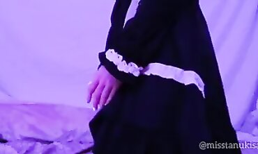 Kawaii Maid Futanari Stud Takes BBC in Uncensored Japanese Roleplay