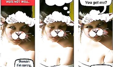 Brazilian BBW Squirts & Swallows in POV Hardcore Comic