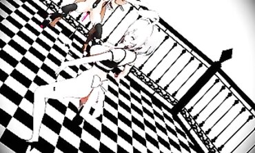 MMD - Sexual Encounters with an Alien Lady in Space