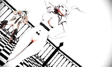 MMD - Sexual Encounters with an Alien Lady in Space