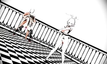 MMD - Sexual Encounters with an Alien Lady in Space