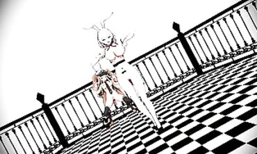 MMD - Sexual Encounters with an Alien Lady in Space