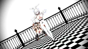 MMD - Sexual Encounters with an Alien Lady in Space