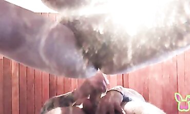 Rough Homemade Anal Fuck with Big Cock and Squirting