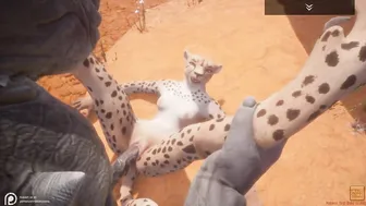 Fresh Gulhragg Cheetah Ladies in Wild Hardcore Action