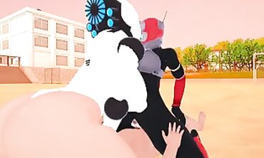 3D Toon: Plump Haydee & Huntress Threesome
