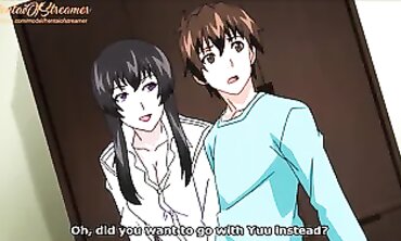 Uncensored Hentai: Cougar Milf Seduced by Homies
